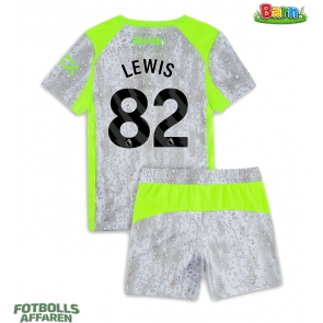 Manchester City Rico Lewis #82 Tredjeställ Barn 2025-26 Kortärmad (+ Korta byxor)